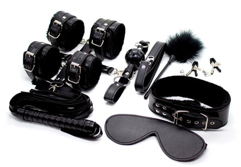 Elegance 11 Piece Bondage Kit by BDStyle - Bondage Kits