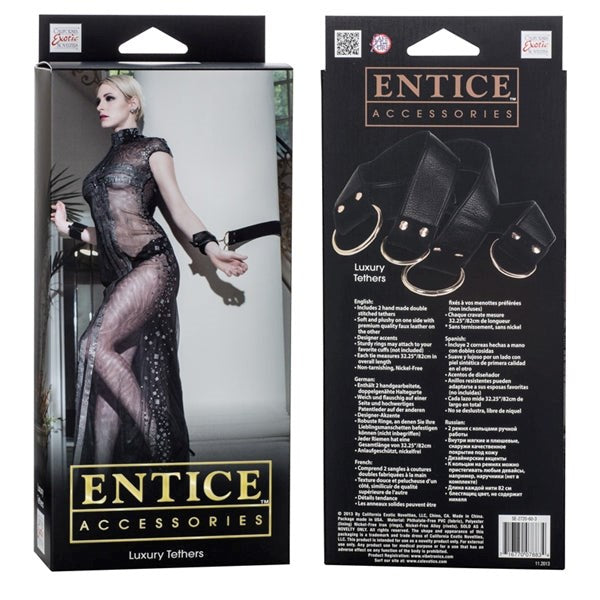 Entice Luxury Tethers - - Collars And Cuffs