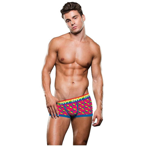 Envy Rainbow Hearts Trunk by Envy Menswear - Mens Briefs And Boxers