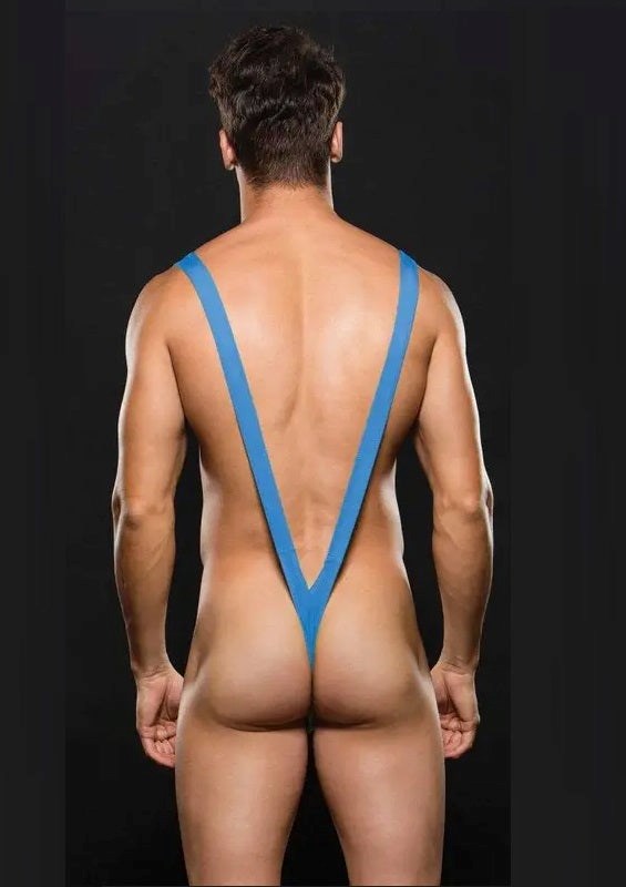 Envy Slingshot Mankini Blue - - His Fetish