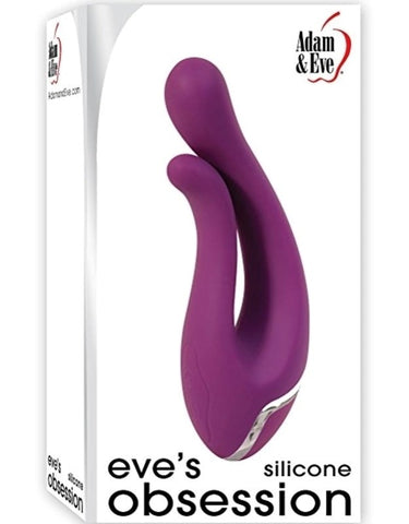 Eve's Obsession Dual Massager by Adam & Eve - Rabbit Vibrators