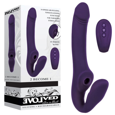 Evolved 2 BECOME 1 Strap-On by Evolved Novelties - Strap On Sextoys