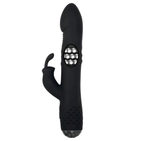Bodacious Bunny Rabbit Vibrator Black by Evolved - Rabbit Vibrators