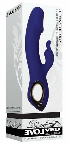 Evolved Bunny Buddy USB Rechargeable Rabbit Vibrator - Rabbit Vibrators