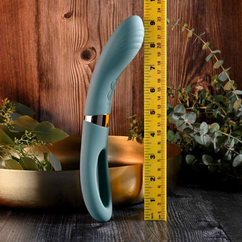 Evolved CHICK FLICK Olive Vibrator with Flicking Tip - G-Spot Vibrators