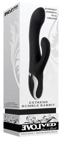 Extreme Rumble Rabbit Rechargeable by Evolved - Rabbit Vibrators