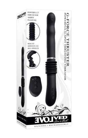 G Force Thruster Black Remote Control by Evolved - Luxury Sex Toys