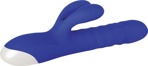 Grand Slam 10'' USB Rechargeable Thrusting Rabbit Vibrator - Rabbit Vibrators