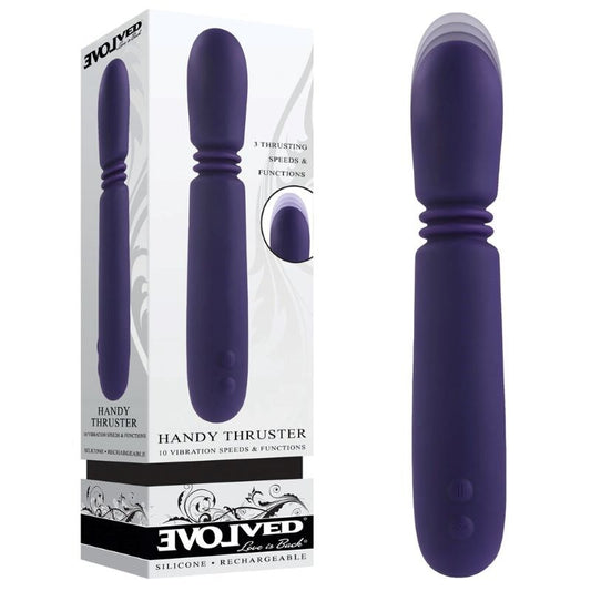 Evolved Handy Thruster - Purple - - G-Spot Vibrators