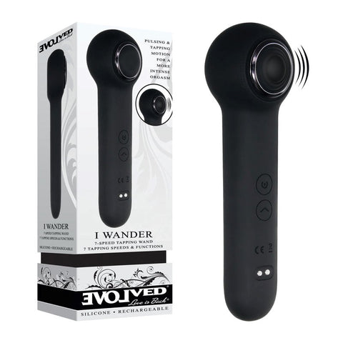 I Wander Stimulator Wand Rechargeable Pleasure by Evolved - Body Wands