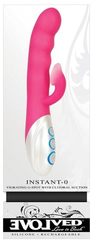 Evolved Instant-O Suction Vibrator - - Rabbit Vibrators