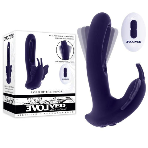 Lord Of The Wings Butterfly Vibrator by Evolved - Rabbit Vibrators