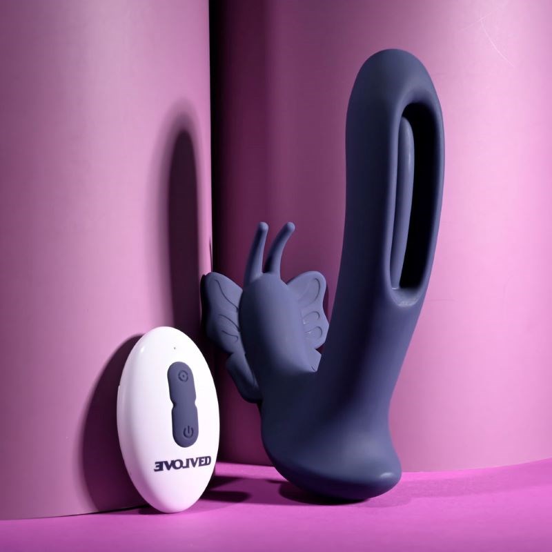 Evolved LORD OF THE WINGS Butterfly Vibrator - - Rabbit Vibrators