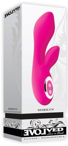 Marilyn Vibrator Silicone Waterproof by Evolved - Rabbit Vibrators