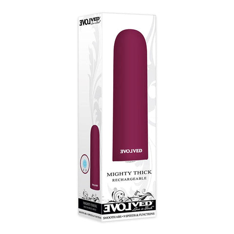Evolved Mighty Thick USB Rechargeable Bullet - Bullet Vibrators