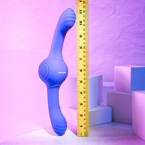 Our Gyro Vibe Purple G-Spot Vibrator Silicone by Evolved - G-Spot Vibrators