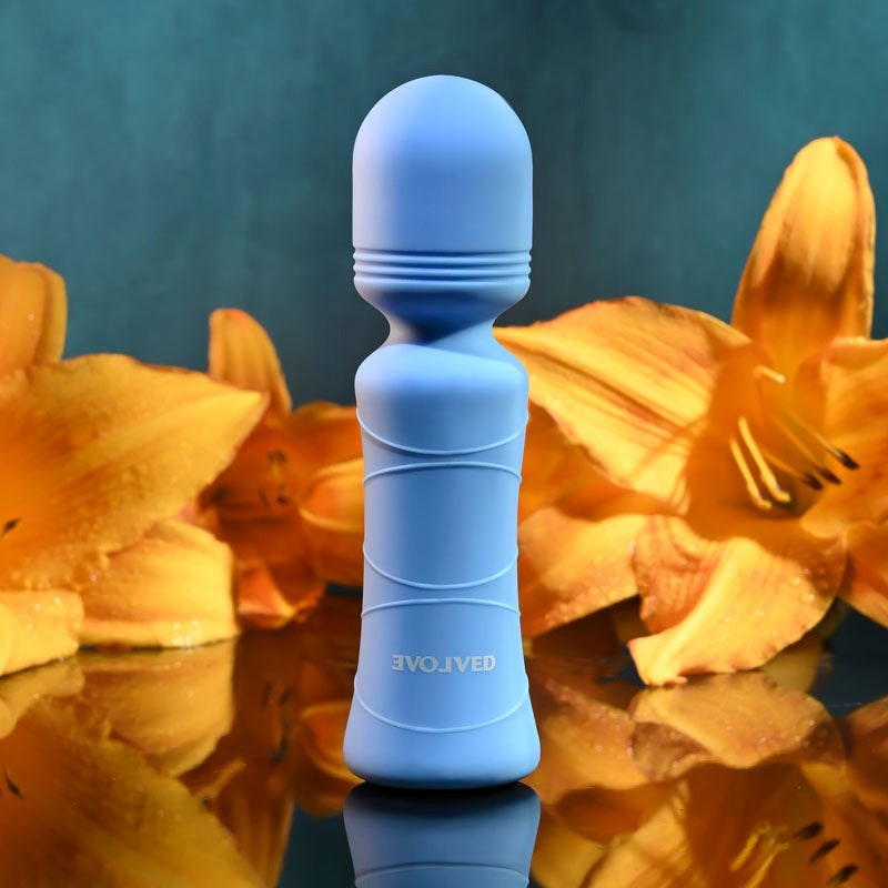 Evolved Out Of The Blue Mini Massager - - Body Wands