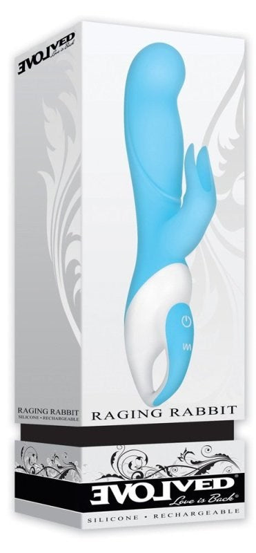 Evolved Raging Rabit Vibrator - - Rabbit Vibrators