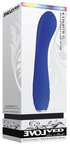 Rainbow G Curved G Spot Massager by Evolved - Waterproof Vibrators