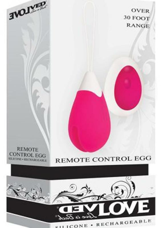 Evolved Remote Control Egg - - Remote Control Vibrators