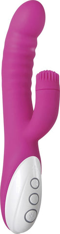 Rockin' G Dual Stimulation Rabbit Vibe by Evolved - Rabbit Vibrators