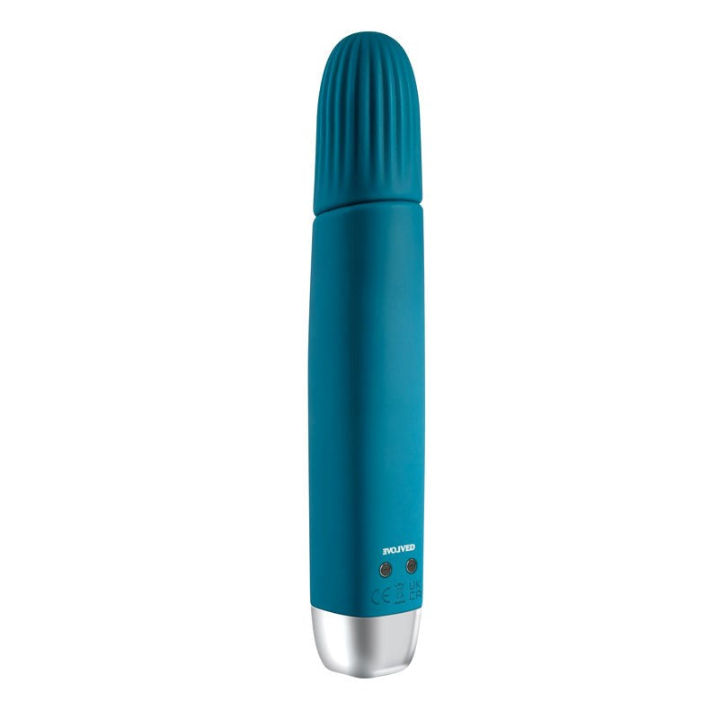 Evolved Super Slim - Blue - - Bullet Vibrators