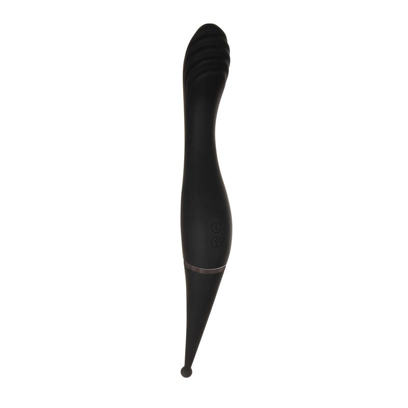 Evolved Tantalizing Teaser Dual Vibrator - Black - - G-Spot Vibrators