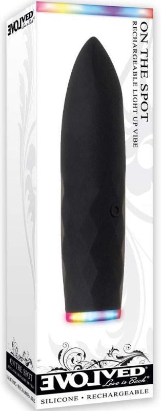 Evolved The Spot Rechargeable Light Up Bullet Vibe - - Bullet Vibrators