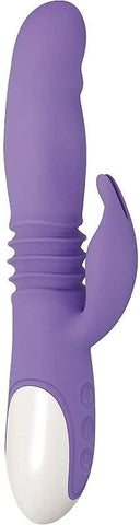 Thick And Thrust Bunny Rabbit Vibrator by Evolved - Rabbit Vibrators