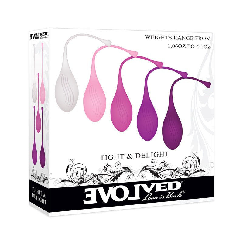 Evolved Tight & Delight Kegel Trainer Set - - Love Eggs and Kegel Exercisers