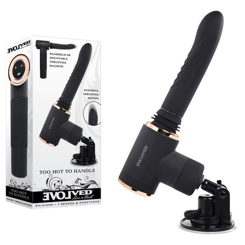Evolved TOO HOT TO HANDLE Vibe with Stand Vibrator - G-Spot Vibrators