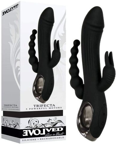 Trifecta Rabbit Personal Vibrator by Evolved - Rabbit Vibrators