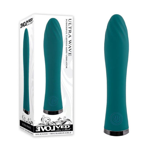 Evolved ULTRA WAVE USB Rechargeable Vibrator - Mini & Slim Vibrators