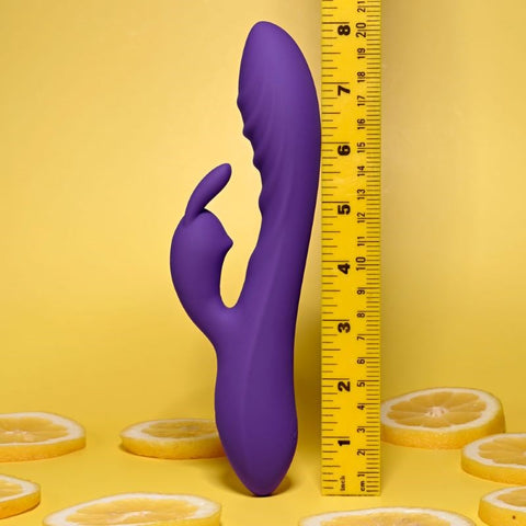 Evolved WAVY RABBIT USB Rechargeable Rabbit Vibrator - Rabbit Vibrators