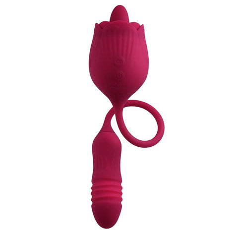 Wild Rose Dual Action Bullet Vibrator by Evolved - Personal Massagers