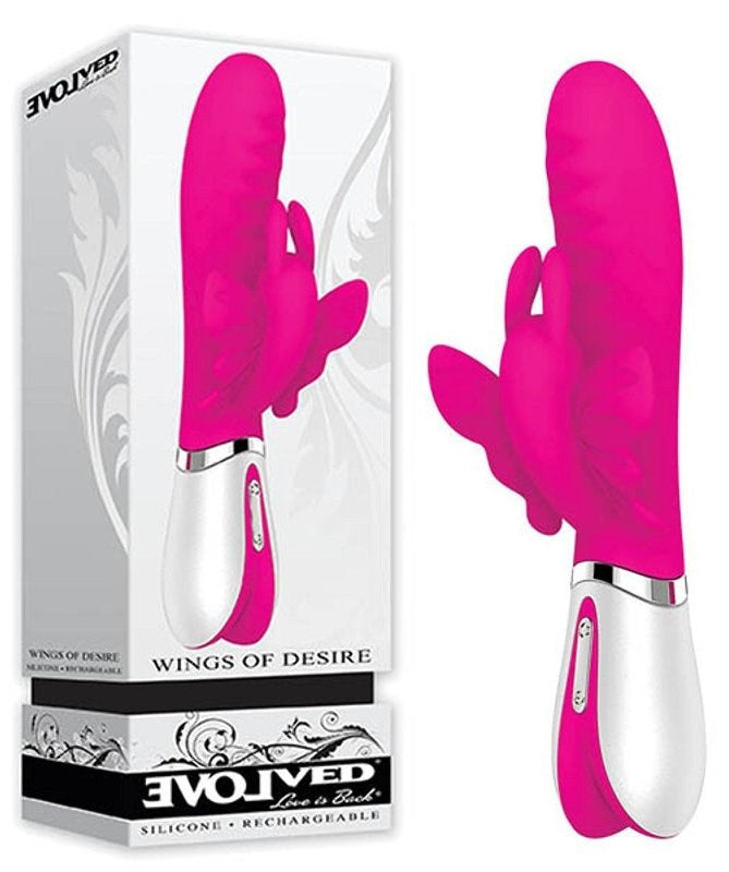 Evolved Wings of Desire Buterfly Vibrator - - Rabbit Vibrators