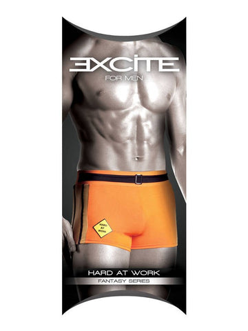 Excite For Men Hard at Work Briefs by Fantasy Lingerie - Mens Briefs And Boxers