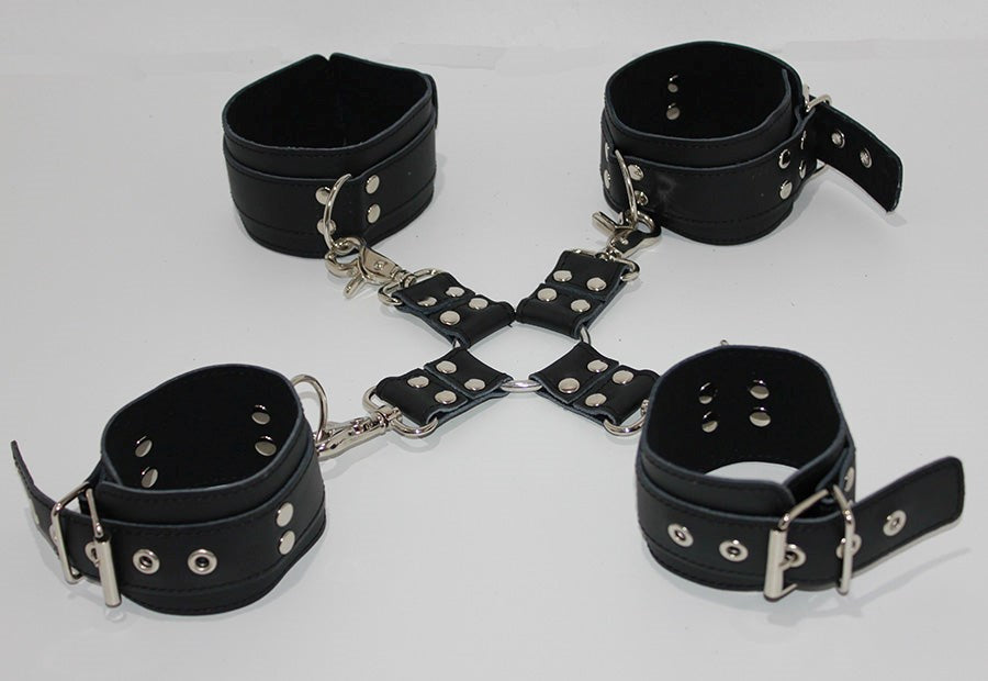 ExtremeRestraints Hog Tie Ankle and Wrist Restraints - - Cuffs And Restraints