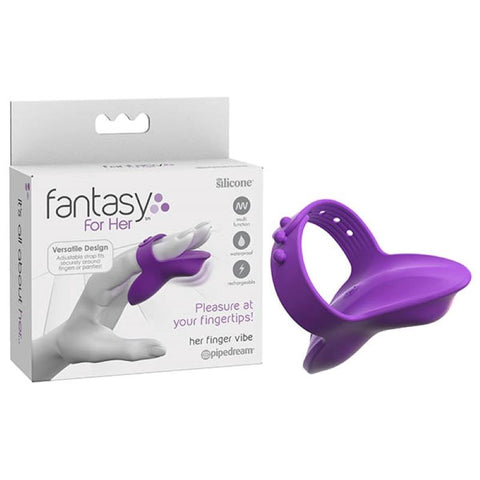 Fantasy For Her Finger Vibe Finger Stimulator Finger - Finger and Tongue Vibrators