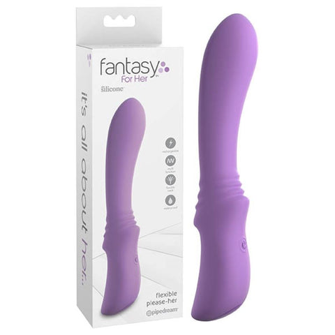 Flexible Please-Her G Spot Vibrator by Pipedream Products - G-Spot Vibrators