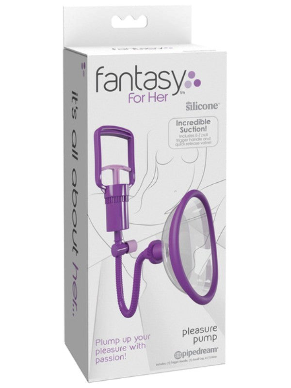 Fantasy For Her Manual Pleasure Pump - - Pussy And Clit Toys