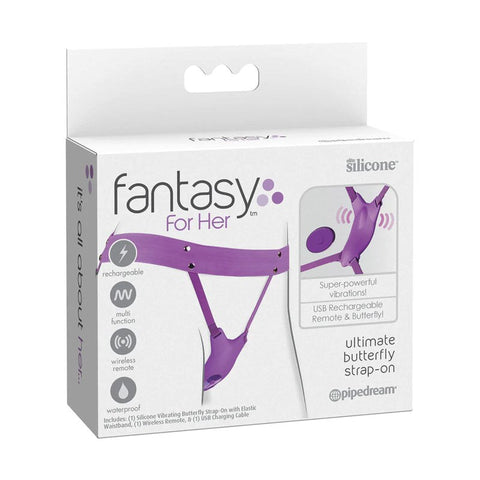 Fantasy For Her Ultimate Butterfly Strap-On - Strap On Sextoys