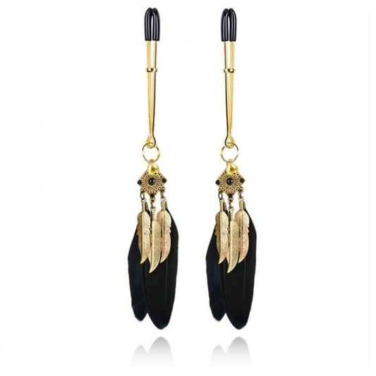 Feather Nipple Clamp - - Breast and Nipple Toys