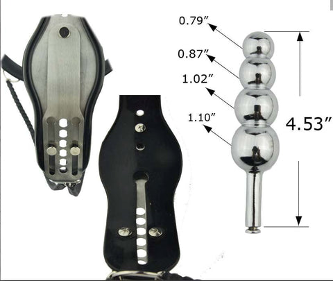 Female Steel Chastity Belt & Plug by BDStyle - Her Fetish