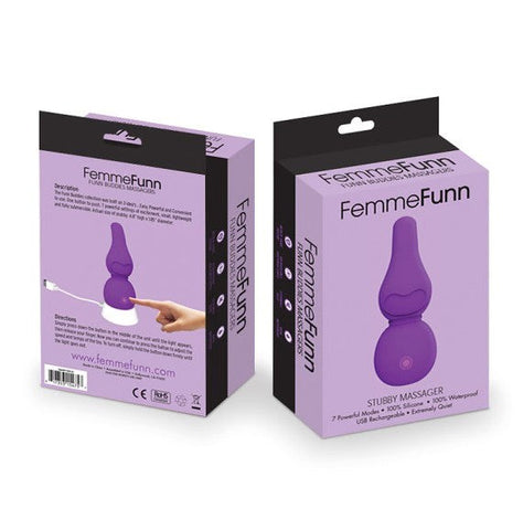 FemmeFunn Stubby Waterproof Massager by VVOLE LLC - Personal Massagers