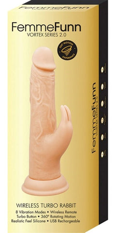 Vortex Series 2.0 Wireless Turbo Rabbit by FemmeFunn - Rabbit Vibrators