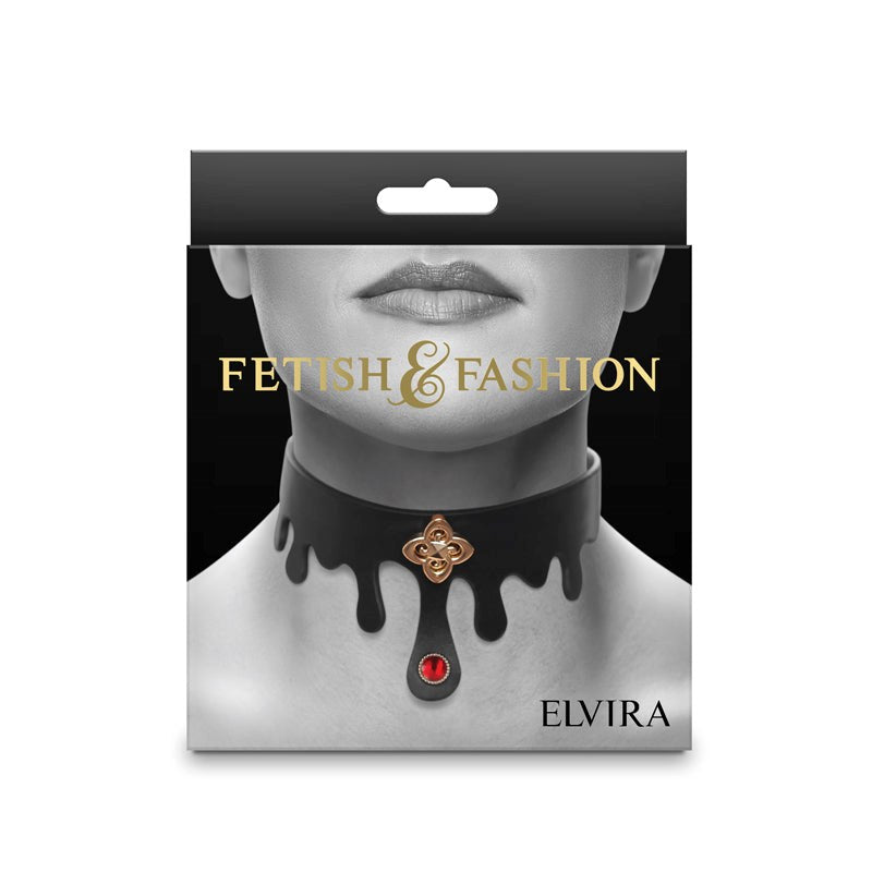 Fetish & Fashion - Elvira Collar - - Collars and Leads