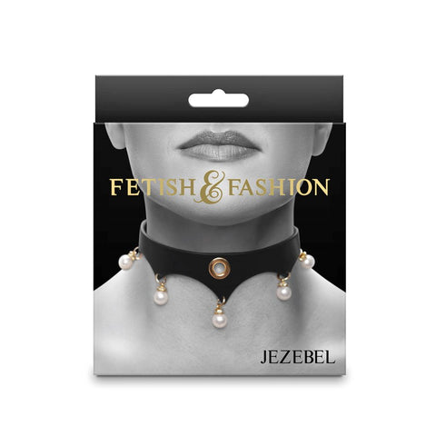 Fetish Fashion Jezebel Collar by NS Novelties - Collars and Leads