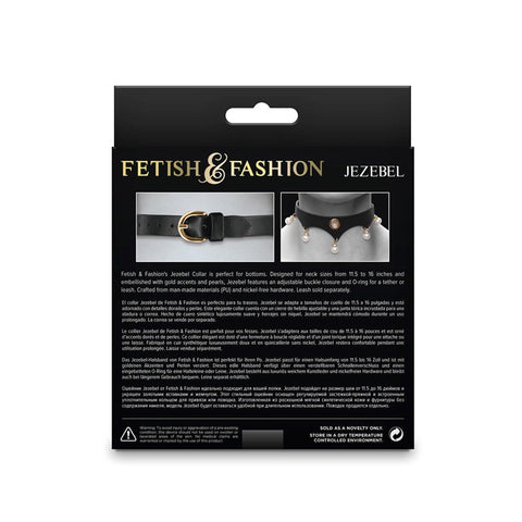 Fetish Fashion Jezebel Collar by NS Novelties - Collars and Leads