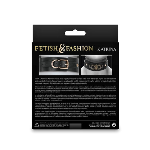 Fetish Fashion Katrina Collar by NS Novelties - Collars and Leads